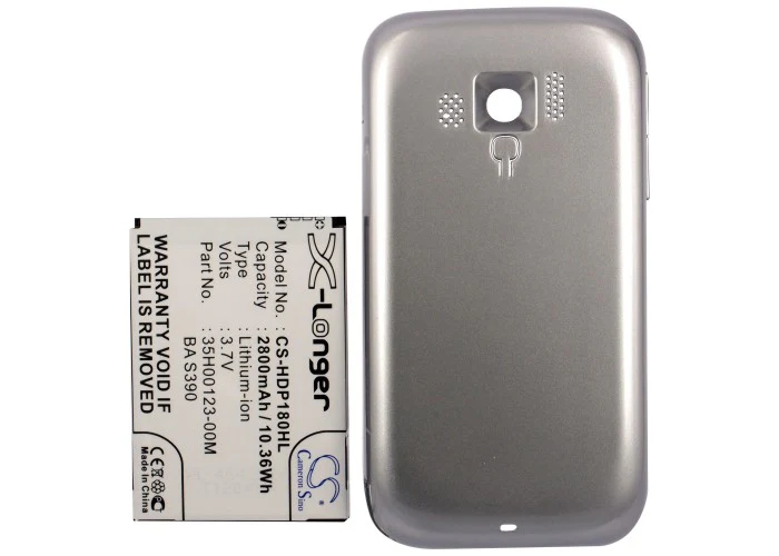 CS-HDP180HL : Battery for T-Mobile Touch Pro 2, Touch Pro II - Replaces T-Mobile BA S390, RHOD160, 35H00123-00M and others - Image 5