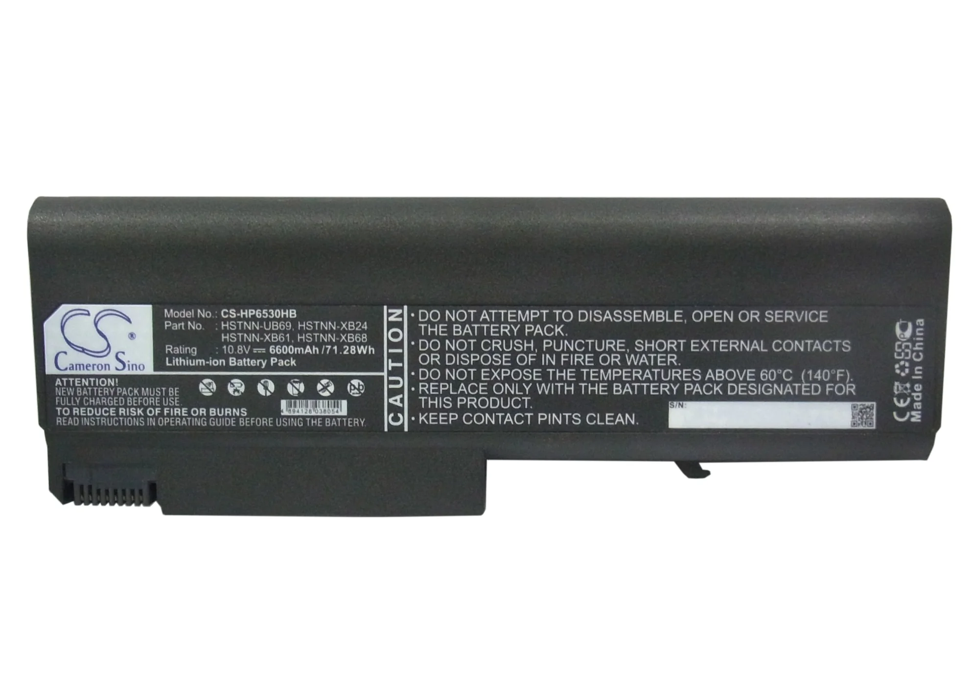 CS-HP6530HB : Battery for HP Compaq 6530b, Compaq 6535b, Compaq 6730b and others - Replaces HP HSTNN-IB68, HSTNN-IB69, HSTNN-CB69 and others - Image 5