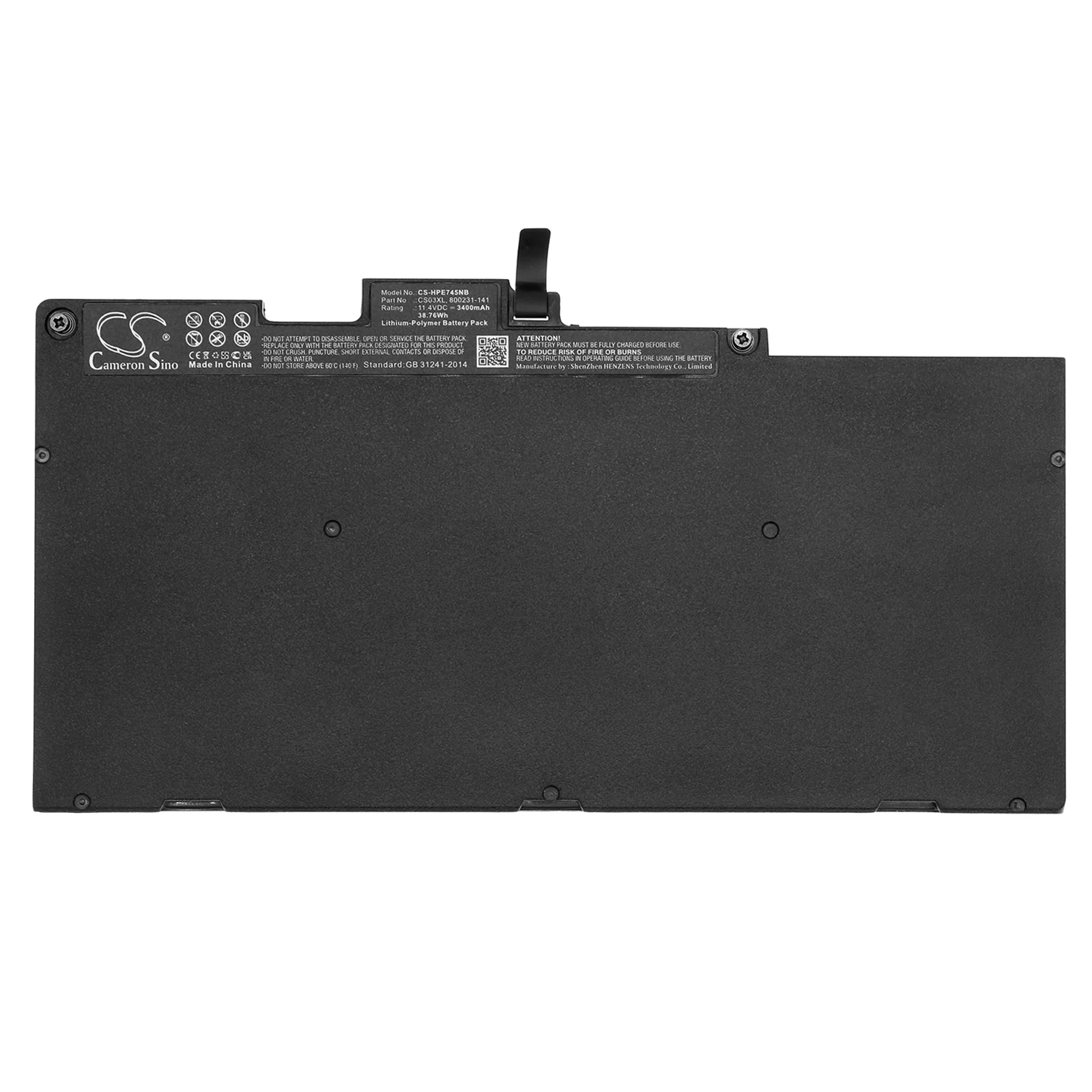 CS-HPE745NB : Battery for HP EliteBook 745 G3, L9Z80AV, L9Z81AV and others - Replaces HP CS03XL, 800231-141, 800513-001 and others - Image 5