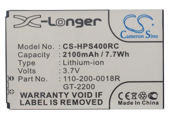 CS-HPS400RC : Battery for NetZero 4G Hotspot, 4G Personal Hotspot, WIFMM-122 - Replaces Clear GT-2200, 110-200-0018R - Image 5