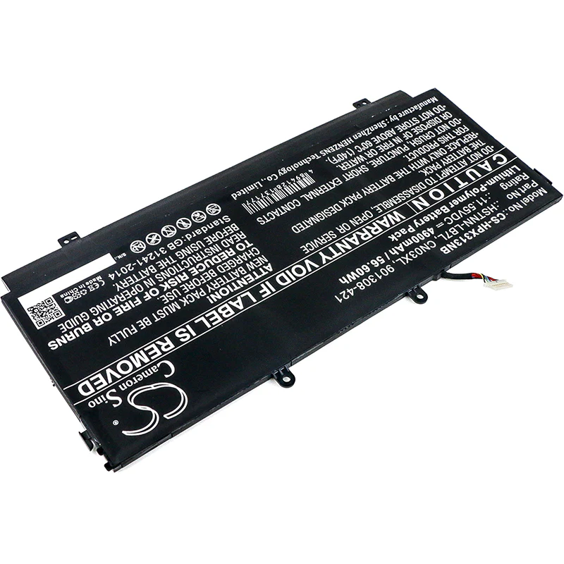 CS-HPX313NB : Battery for HP Spectre X360 13-AB001, Spectre X360 13-AB099, Spectre X360 13T-AB000 and others - Replaces HP CN03XL, HSTNN-LB7L, 901308-421 and others - Image 2
