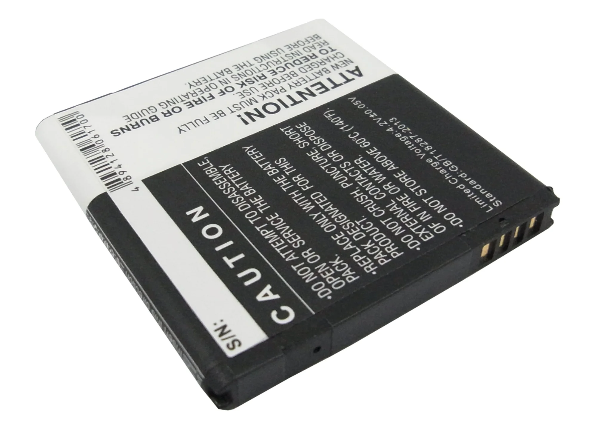 CS-HTV328SL : Battery for HTC Desire V, Desire VC, T328W and others - Replaces HTC 35H00190-00M, 35H00190-02M, 35H00190-03M and others - Image 3
