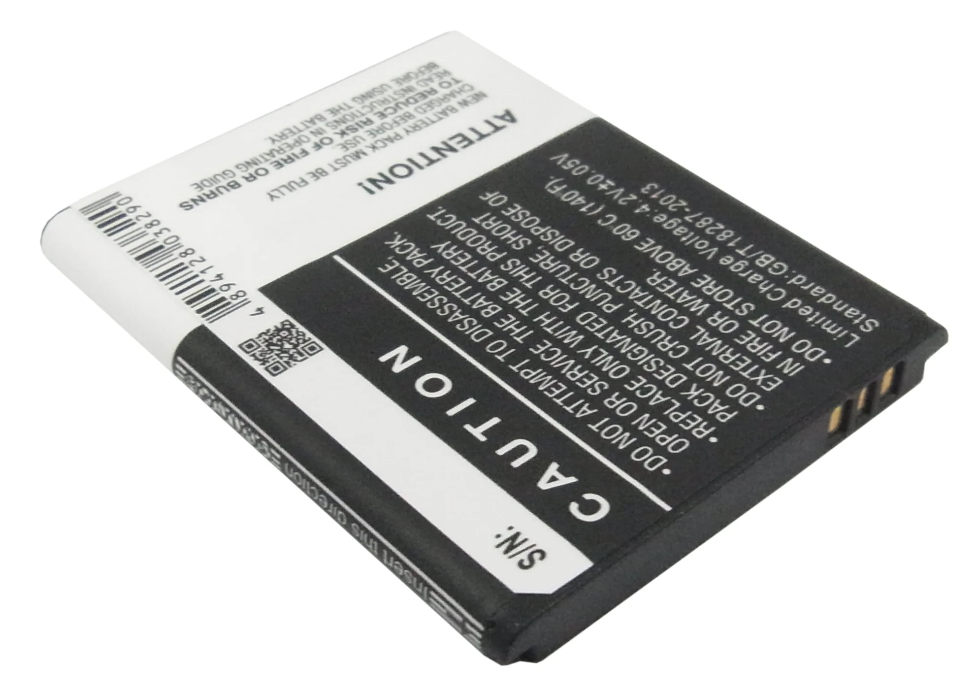 CS-HU8150SL : Battery for T-Mobile Rapport, Comet U8150-B, Comet - Replaces huawei HB4J1, HB4J1H - Image 3