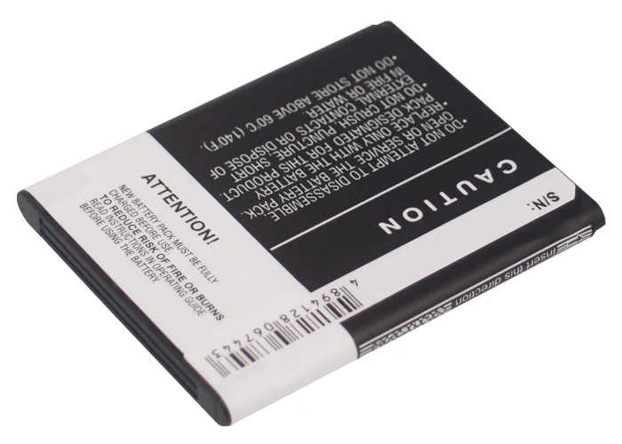 CS-HU8160XL : Battery for Vodafone 845, 858, 858 Smart and others - Replaces T-MOBILE HB4J1, HB4J1H - Image 4