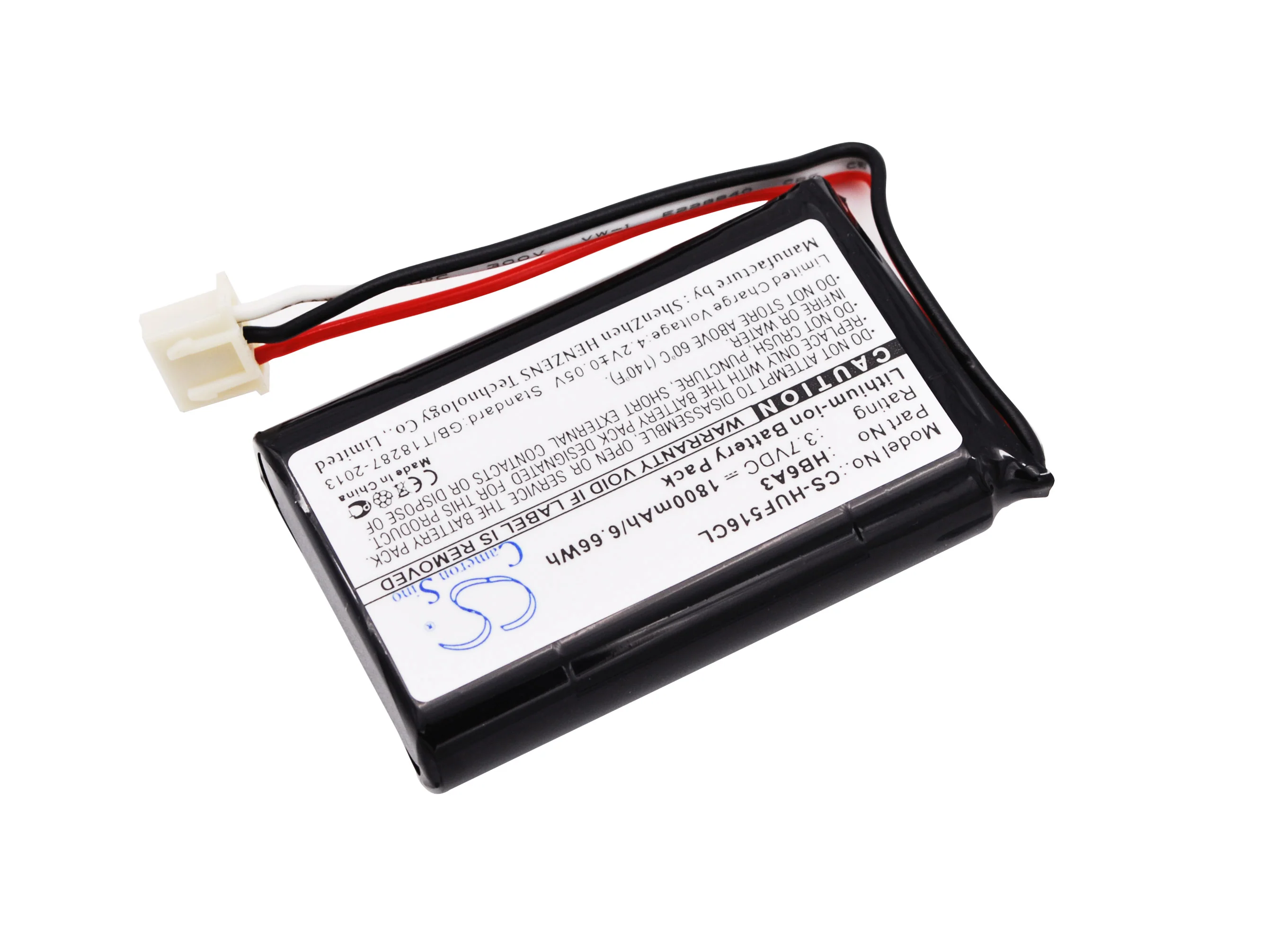 CS-HUF516CL : Battery for Huawei F501, F516, F530 and others - Replaces Huawei HB6A3 - Image 4