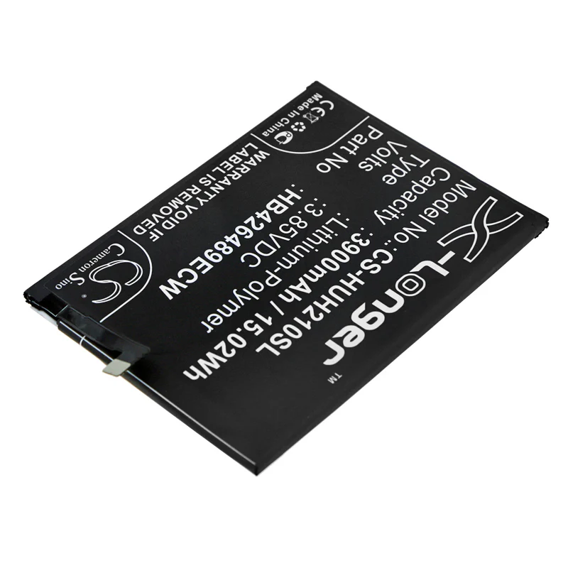 CS-HUH210SL : Battery for Huawei Honor V20, PCT-TL10, PCT-AL10 and others - Replaces Huawei HB426489ECW, HB426489EEW - Image 2