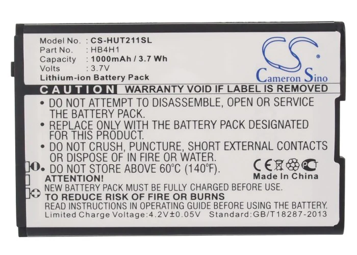 CS-HUT211SL : Battery for Coolpad F61 - Replaces Coolpad CPLD-42 - Image 5