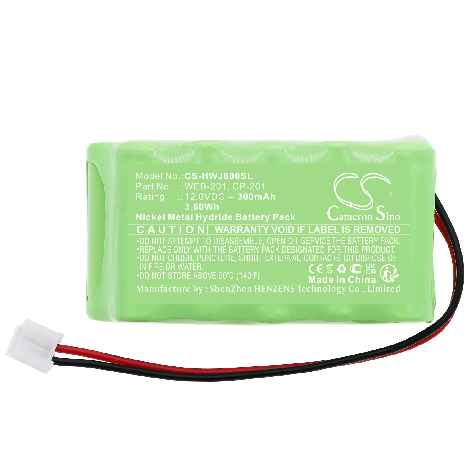 CS-HWJ600SL : Battery for Honeywell Vykon JACE-300E Controller, JACE AX 600 TRIDIUM NIAGARA, Vykon JACE-600E Controller and others - Replaces Honeywell WEB-201, CP-201, ASIC600 and others - Image 3