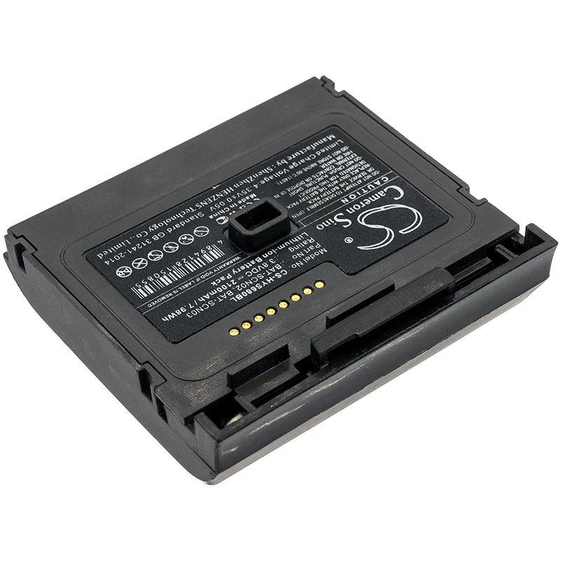 CS-HYS680BL : Battery for Honeywell 8680i, 8680i Smart Wearable Scanner - Replaces Honeywell BAT-SCN02, BAT-SCN03 - Image 2