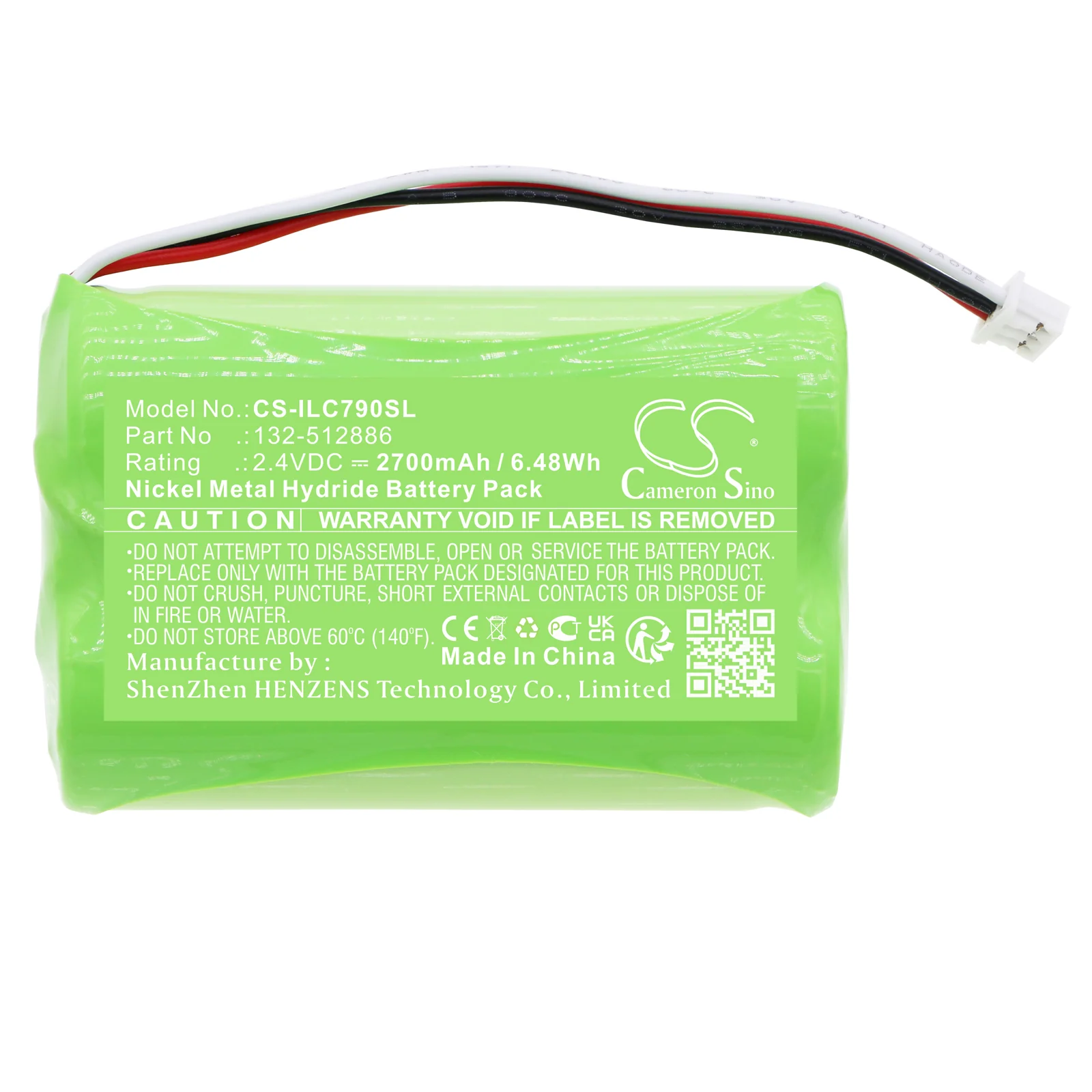 CS-ILC790SL : Battery for Dorma Kaba 79 Locks, Kaba 790 Locks - Replaces Dorma PA000497 - Image 3