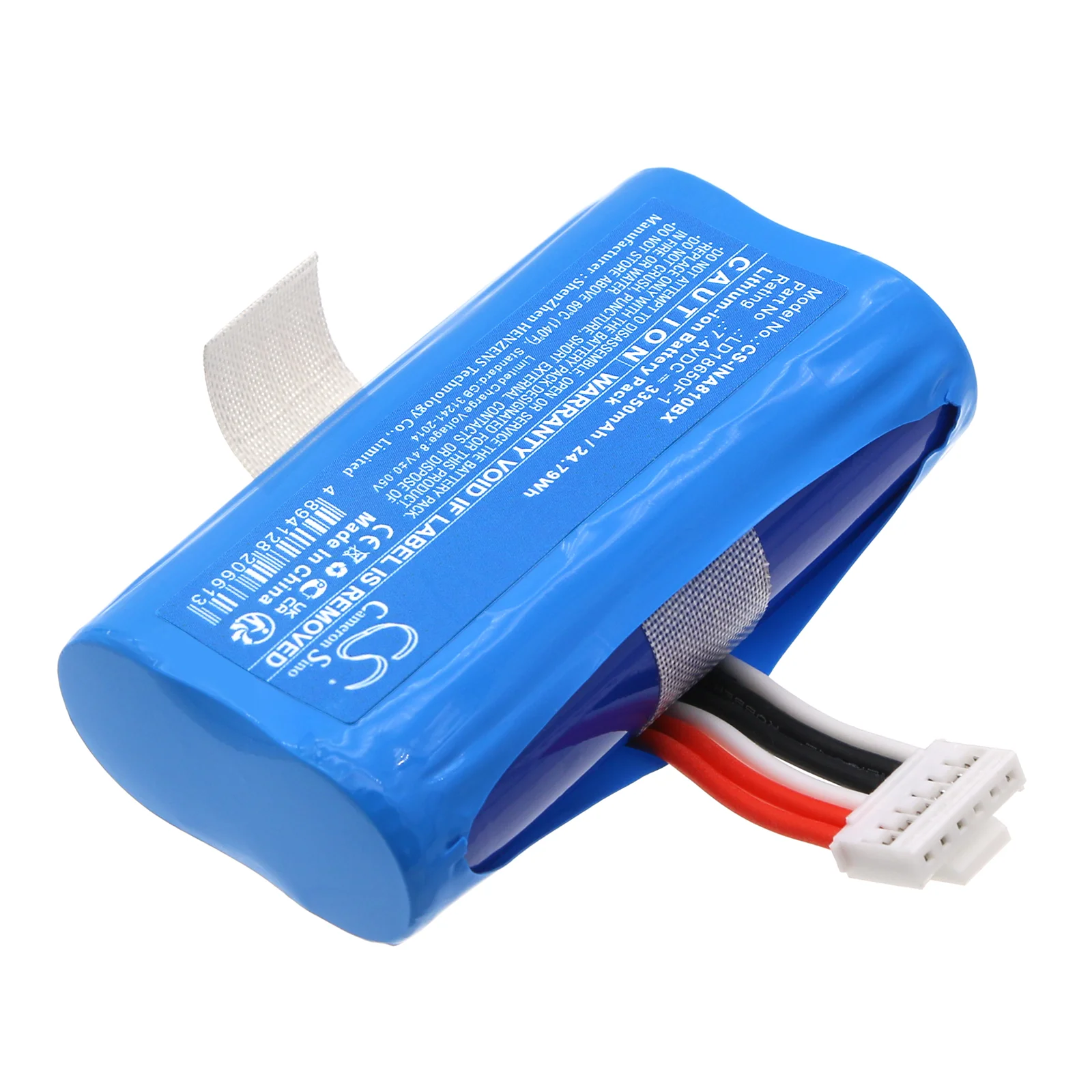 CS-INA810BX : Battery for Landi A8 Pro-92D3, A8 Pro - Replaces Landi LD18650F-1, LD18650H-1 - Image 4