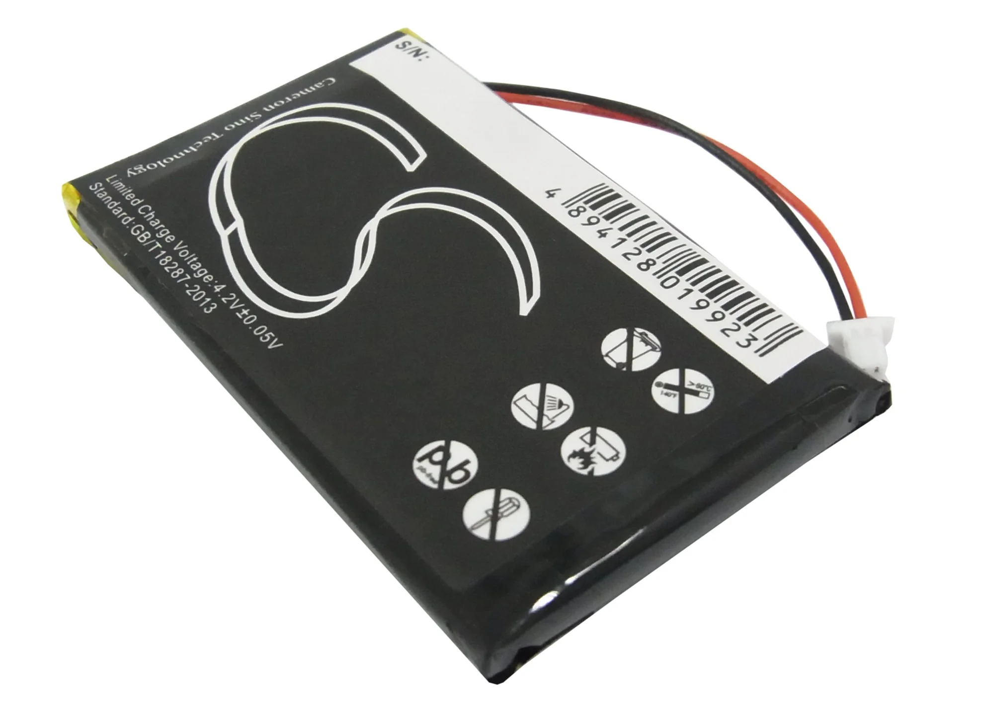 CS-IQN600SL : Battery for Garmin Nuvi 600, Nuvi 610, Nuvi 610T and others - Replaces Garmin 361-00019-02, D25292-0000, 010-00540-70 and others - Image 4