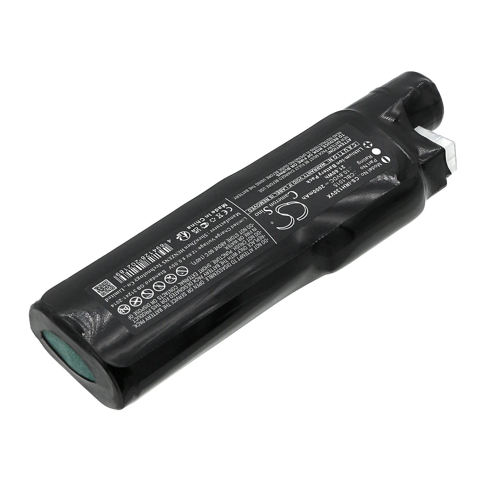 CS-IRH130VX : Battery for Iris Ohyama COHC-1300G, DKC-SLDC1, IC-SLDC1 and others - Replaces Iris Ohyama CBL1015, CBL1115, CBL10815 - Image 3