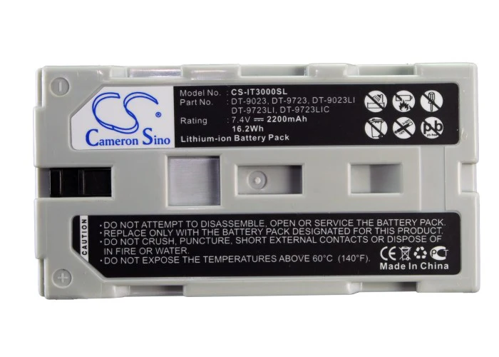 CS-IT3000SL : Battery for Casio IT3000, IT2000, IT-2000D30E and others - Replaces Casio DT-9023, DT-9723, DT-9023LI and others - Image 5