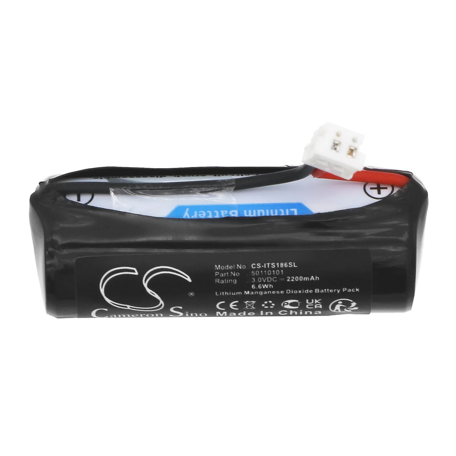 CS-ITS186SL : Battery for Ista Sensonic 18186 - Replaces Ista Sensonic 50110101, 709071813 - Image 4