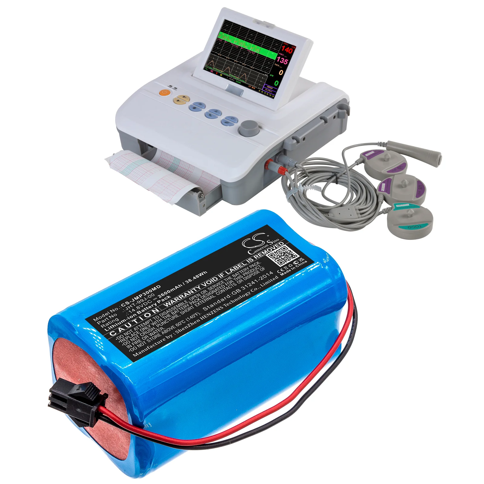 CS-JMP300MD : Battery for JUMPER JPD-300A, JPD-300K, JPD-300P and others - Replaces JUMPER JHT-99J-00 - Image 6