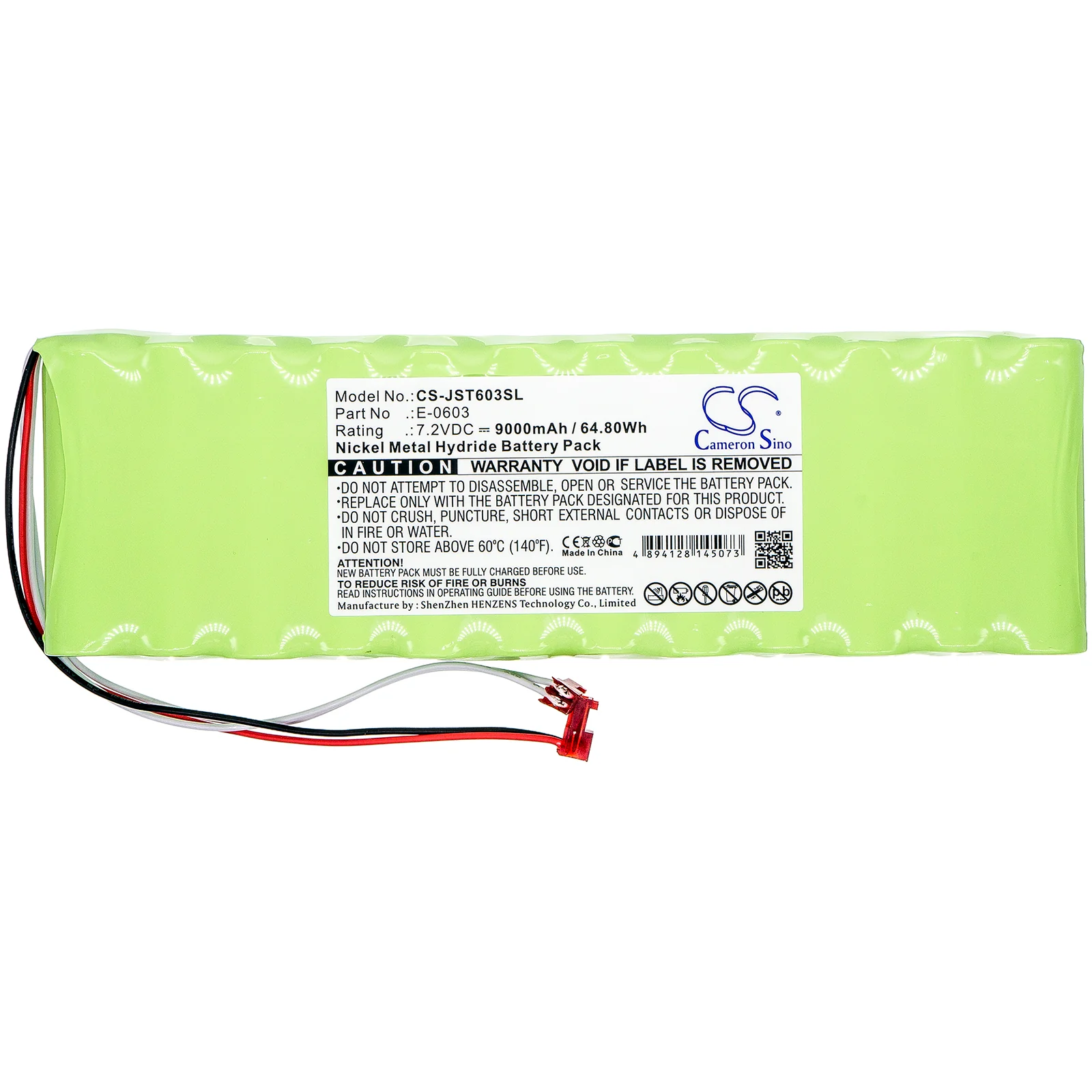 CS-JST603SL : Battery for JOSAM Truck Aligner II - Replaces JOSAM E-0603 - Image 2