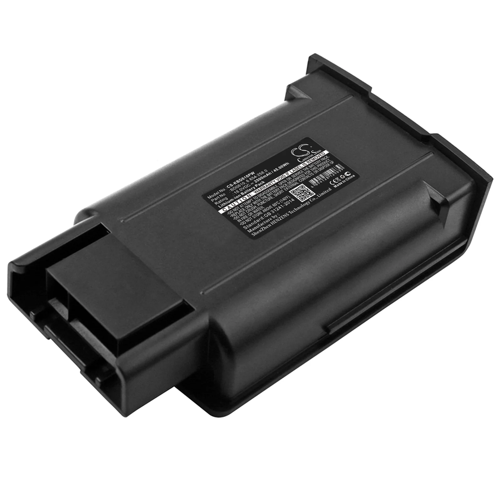 CS-KBD810PW : Battery for Karcher KM35/5 - Replaces Karcher BD0810, 6.654-258.0 - Image 2