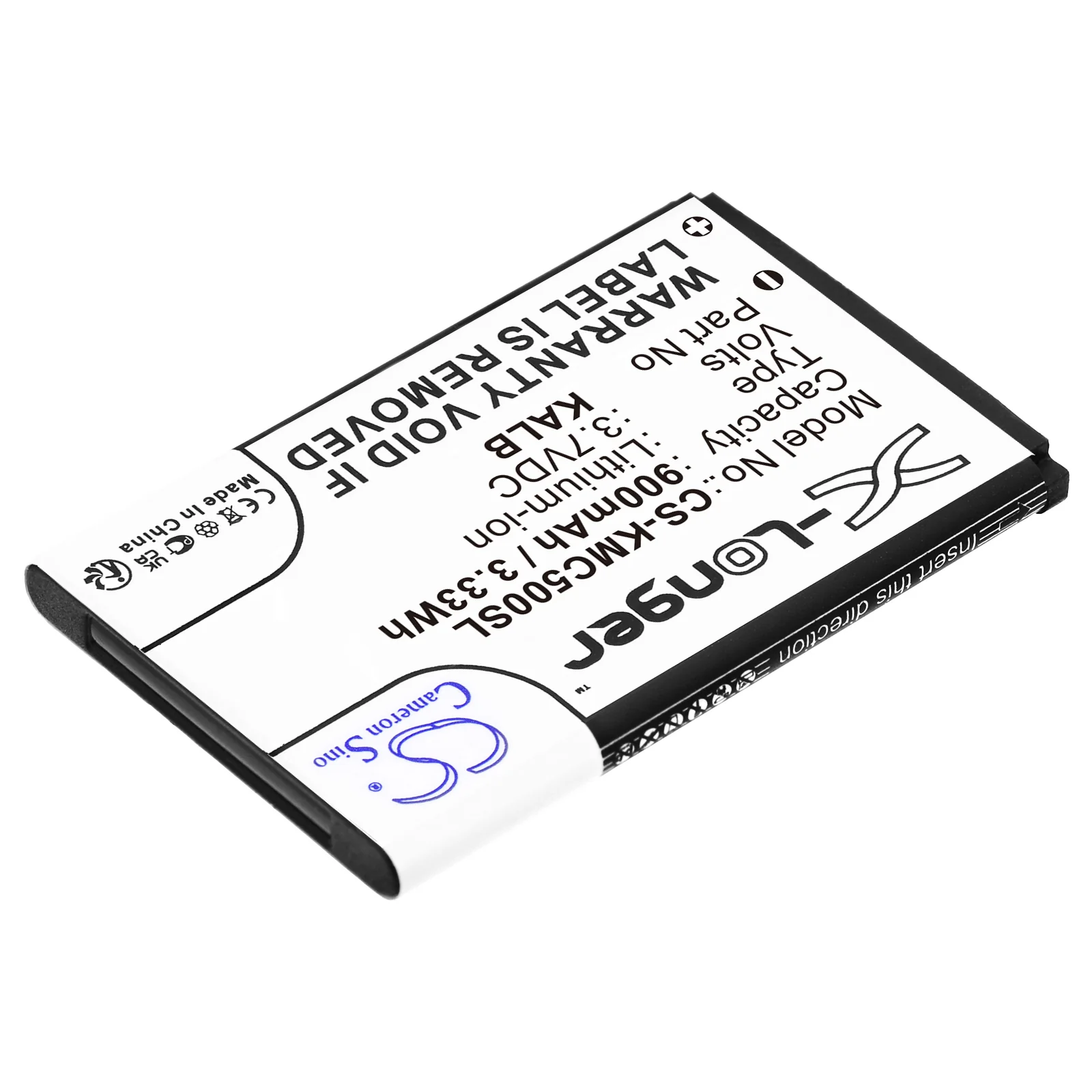 CS-KMC500SL : Battery for Master MF021S, MF015, MF016 DUAL SIM and others - Replaces NGM BL-40, BL-VA, BL-OS4 - Image 2