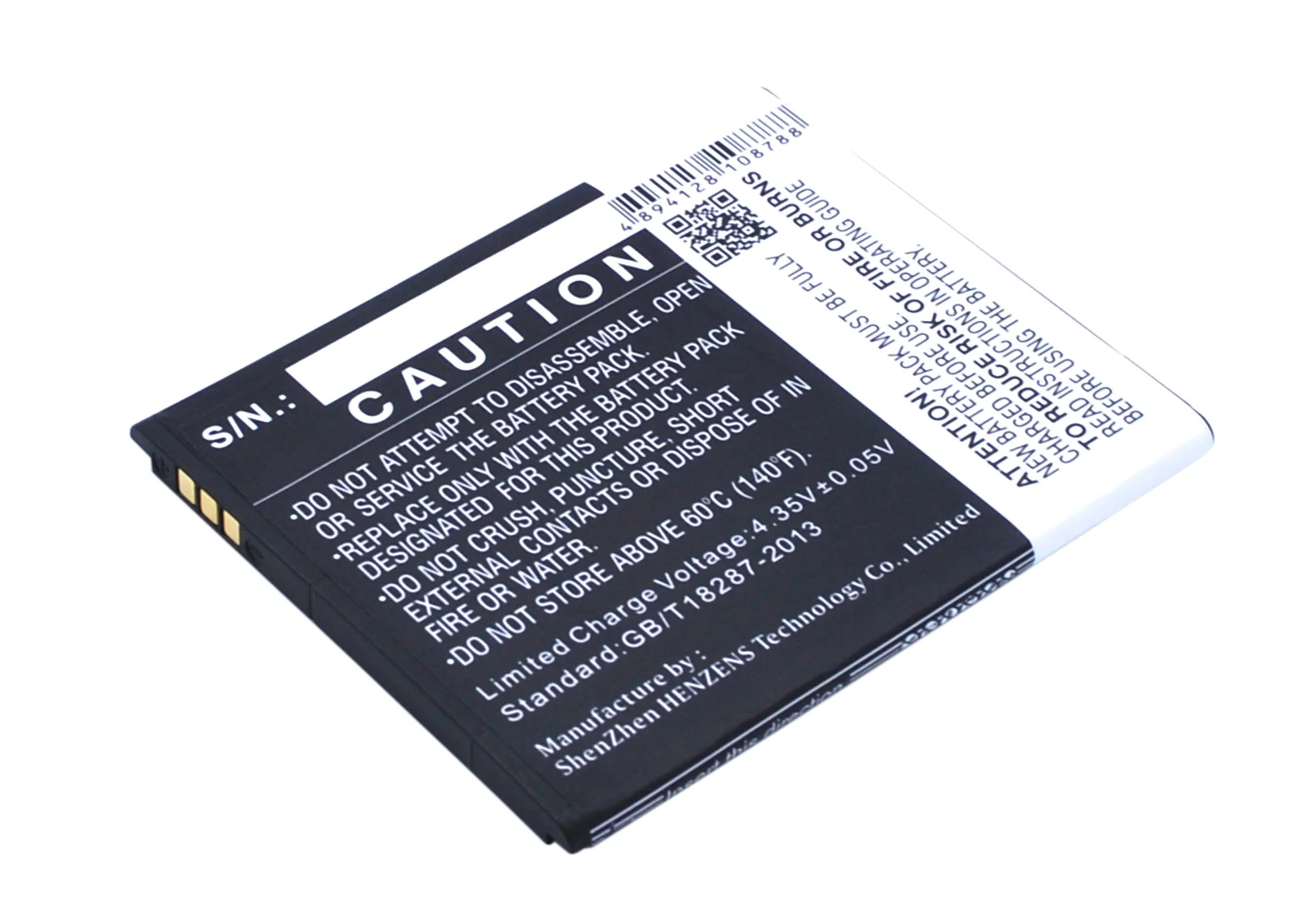 CS-KMT345SL : Battery for Allview C6, C6 Quad 4G - Replaces KAZAM TH345L, TH345L-XDFBK0002256 - Image 3