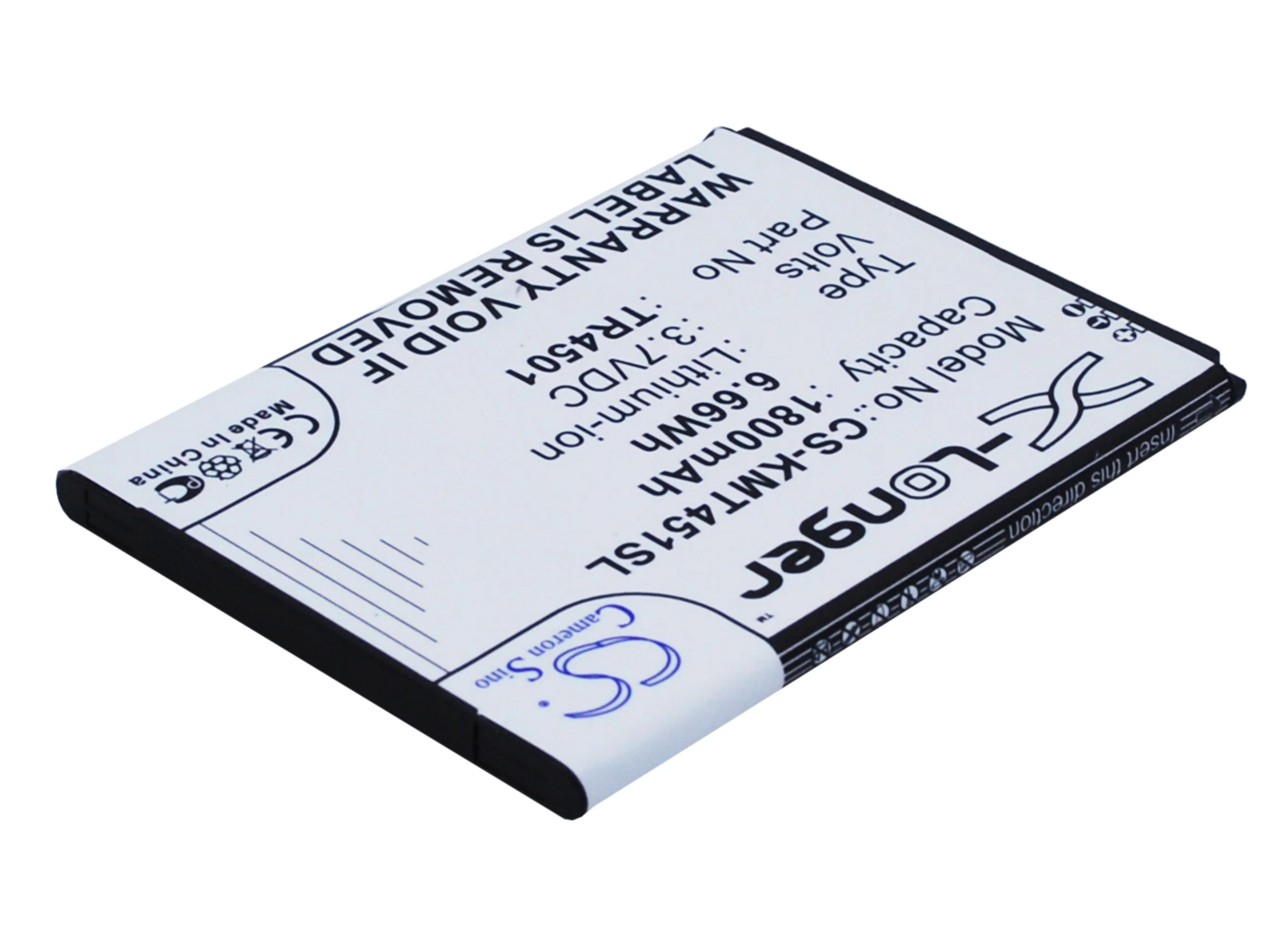 CS-KMT451SL : Battery for Archos 50 Titanium 4G, A50 Titanium 4G - Replaces Archos AC50TI4G - Image 2