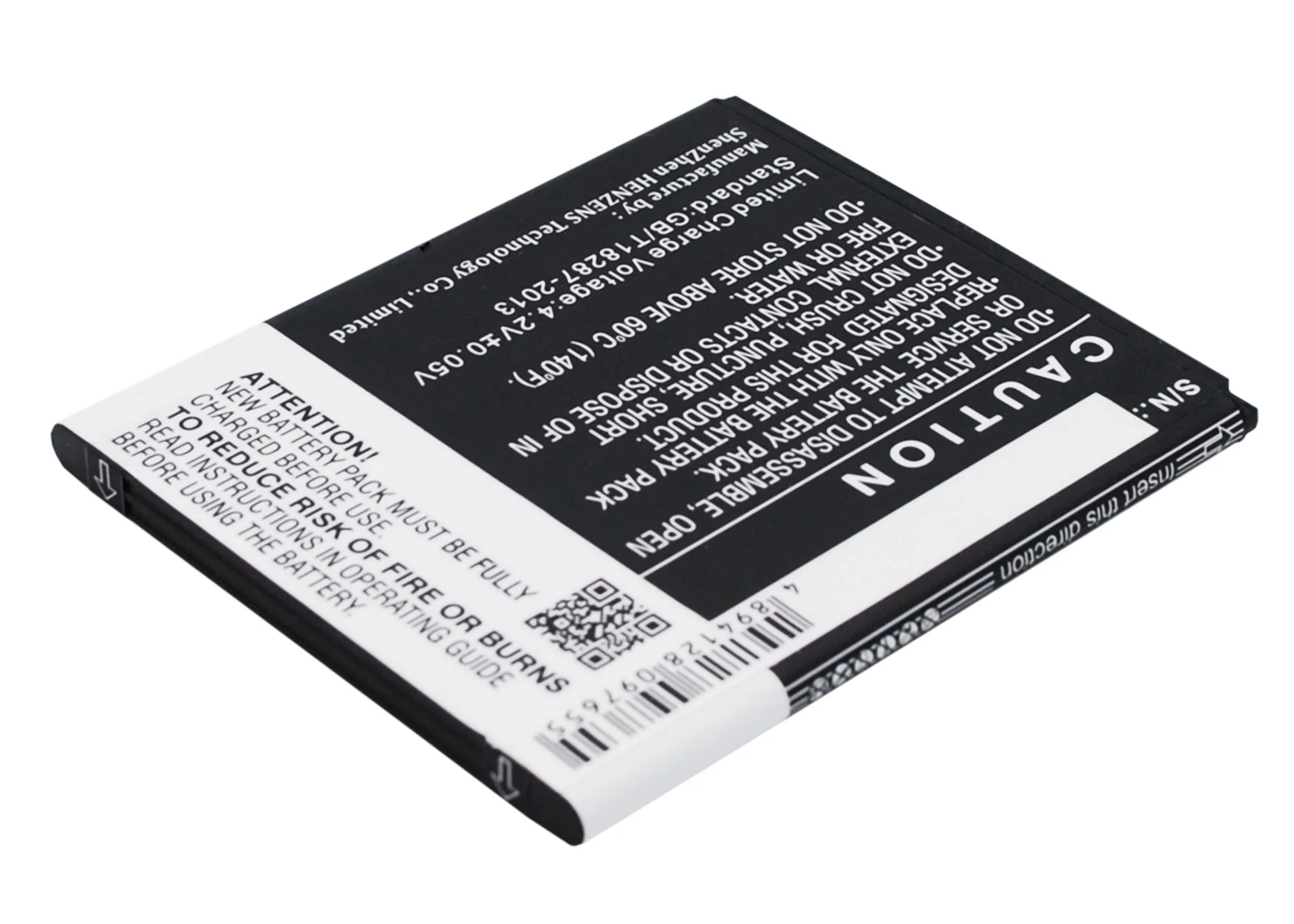 CS-KMX500SL : Battery for KAZAM Trooper X5.0 - Replaces KAZAM KAX50, KAX50-XJFAL009330 - Image 5