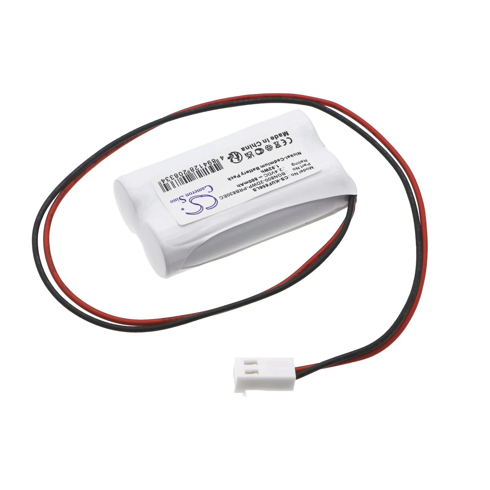 CS-KUF856LS : Battery for Kaufel Fire Exit Sign, 850.0061, Fire Exit Light - Replaces Kaufel BGN800-2DWP-PRB830EC, 248BHXS1P - Image 4