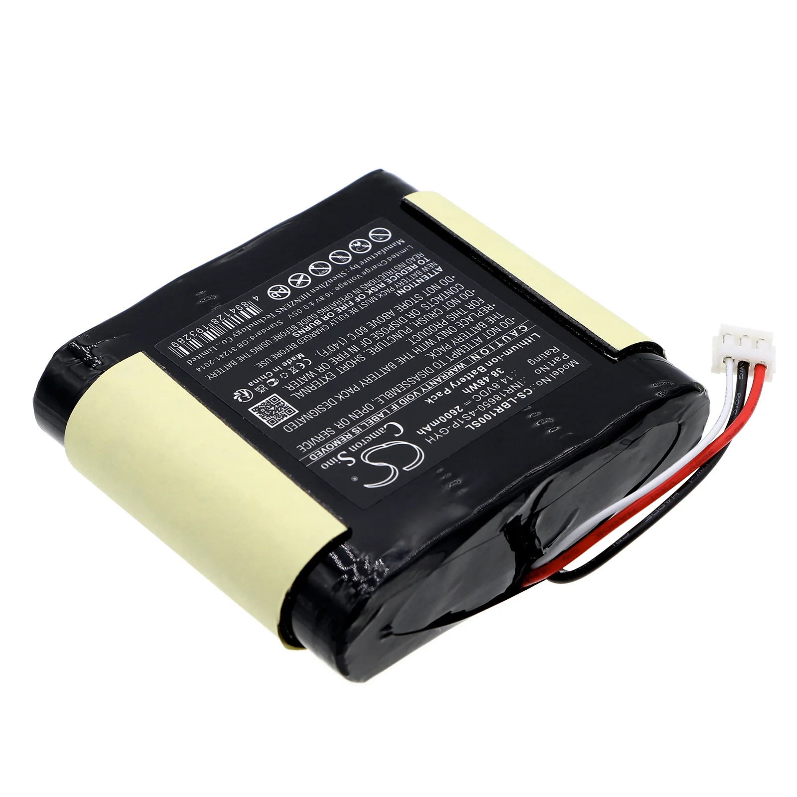 CS-LBR100SL : Battery for Libratone INR18650-4S1P-GYH - Image 2