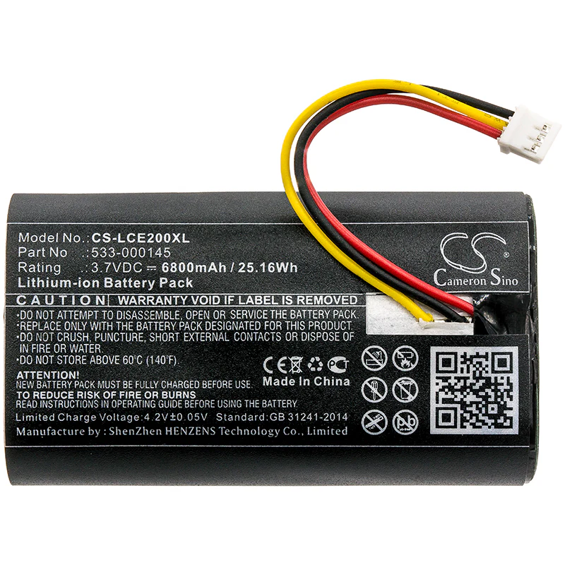 CS-LCE200XL : Battery for Logitech CIRCLE 2, ICES-3(3), NMB-3(B) and others - Replaces Logitech 533-000145 - Image 3