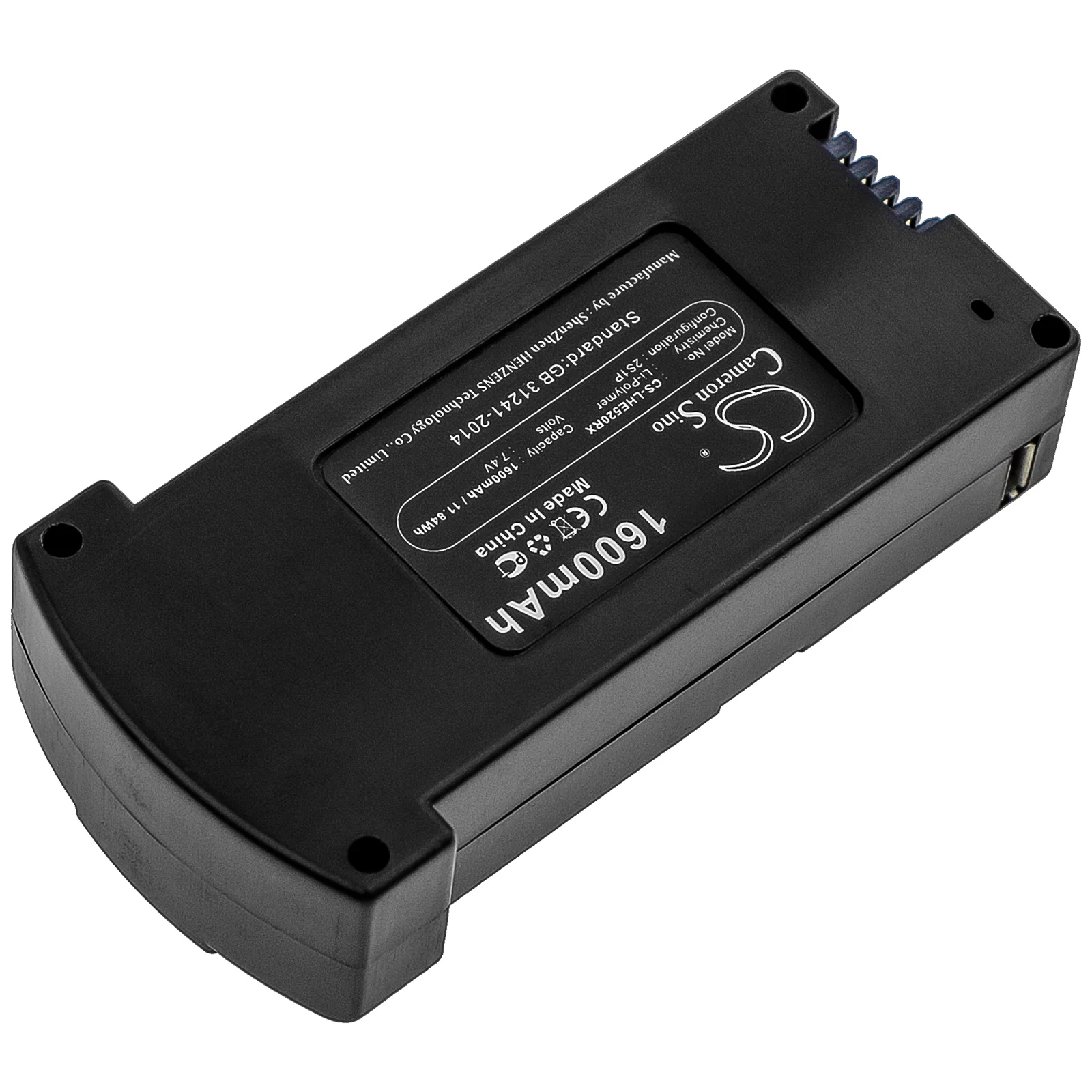 CS-LHE520RX : Battery for Eachine E520, E520s - Replaces Eachine 2594368 - Image 2