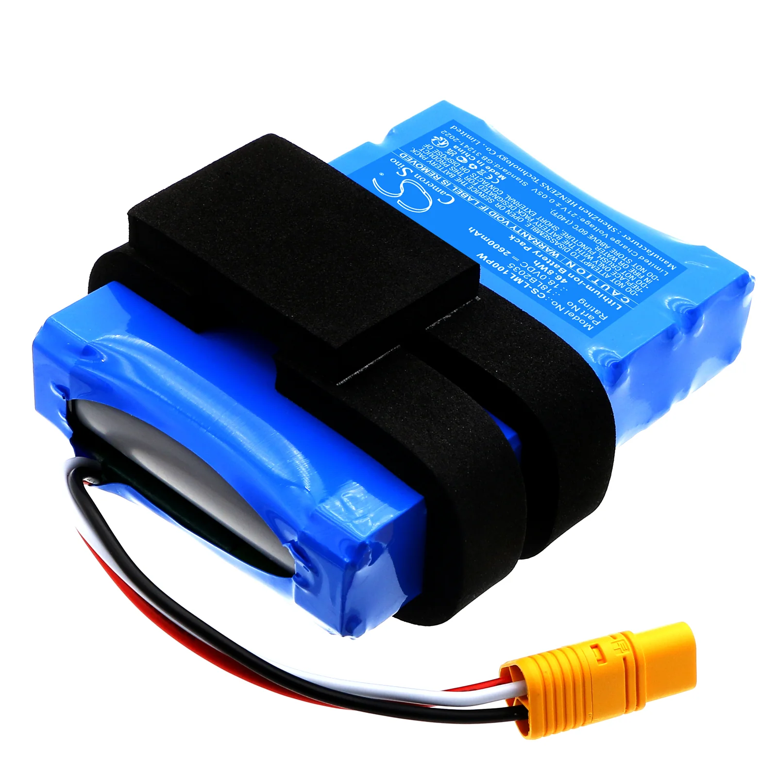 CS-LML100PW : Battery for LawnMaster L10, L12 - Replaces LawnMaster 18LB2035, 631001122 - Image 3