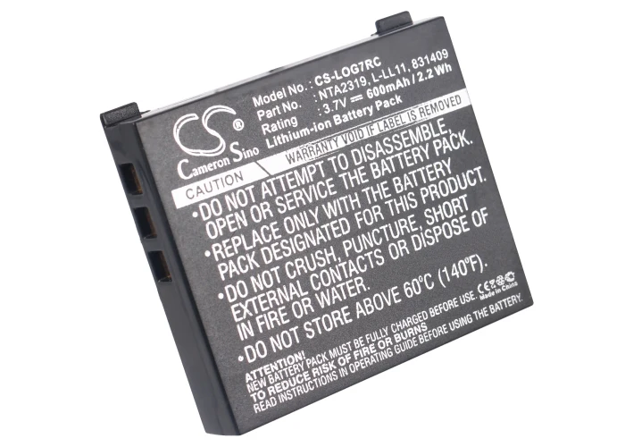 CS-LOG7RC : Battery for Logitech G7 Laser Cordless Mouse, MX Air, M-RBQ124 - Replaces Logitech 831409, 831410, 190310-1000 and others - Image 5