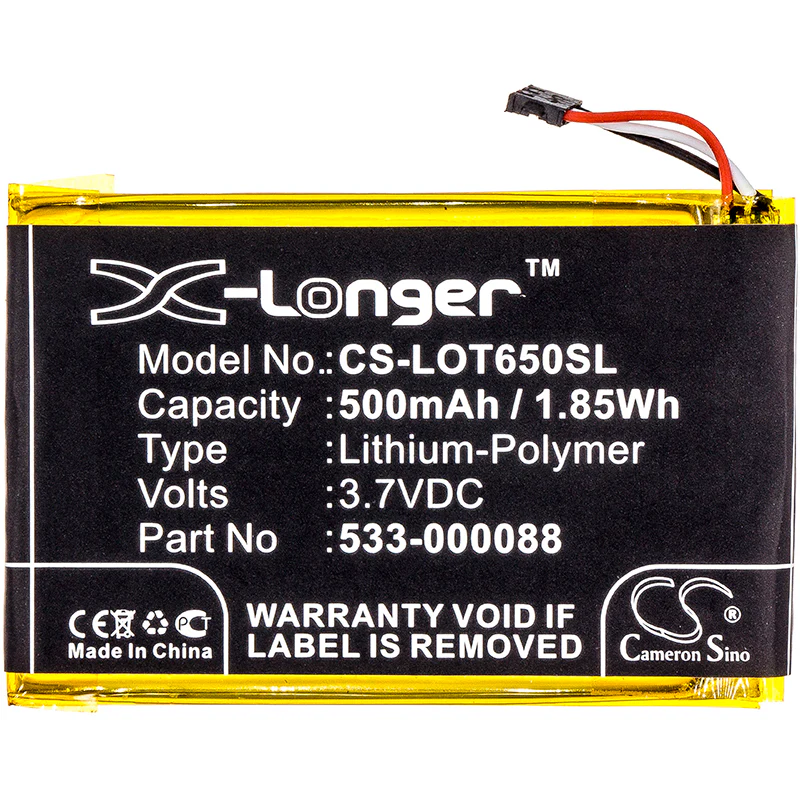 CS-LOT650SL : Battery for Teufel Real Blue NC - Replaces Logitech 533-000088, HB303450, 1506 - Image 3