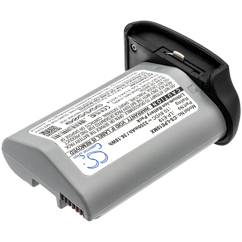 CS-LPE19MX : Battery for Canon EOS-1D, X Mark II, 1DX and others - Replaces Canon LP-E19 - Image 2