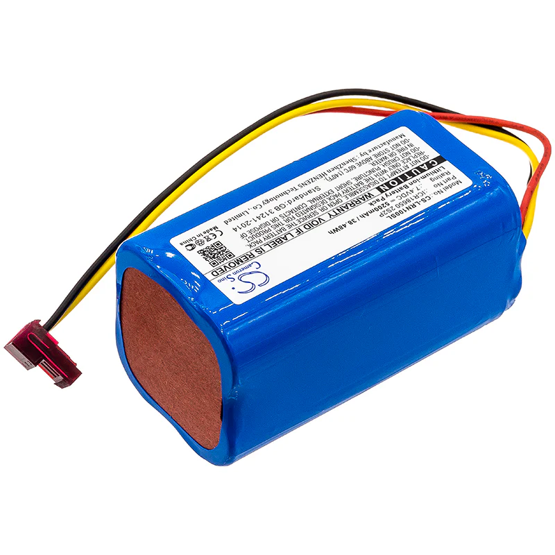 CS-LRN100SL : Battery for Lazer Runner Compatible 6800 mAh 4 Cell Li-Ion Battery Pack - Replaces Lazer Runner ICR18650 2S2P - Image 2