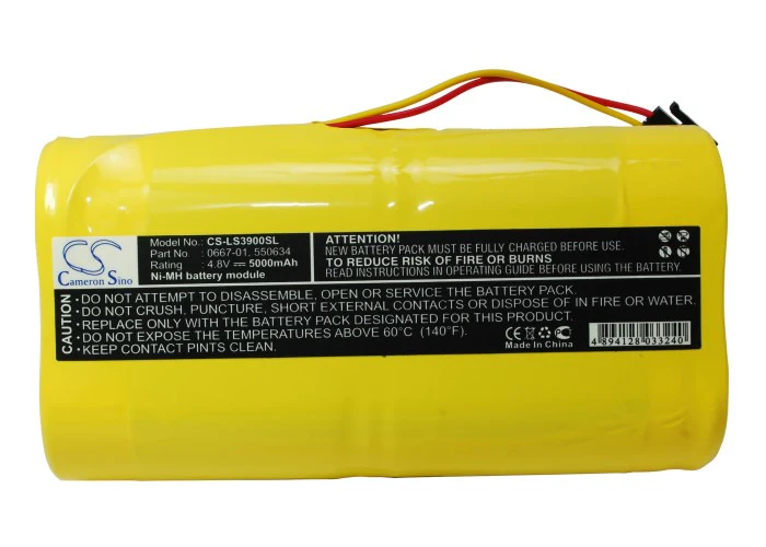 CS-LS3900SL : Battery for Laser Alignment 3900, 3920, 550634 and others - Replaces Laser Alignment 0667-01, 550634 - Image 5