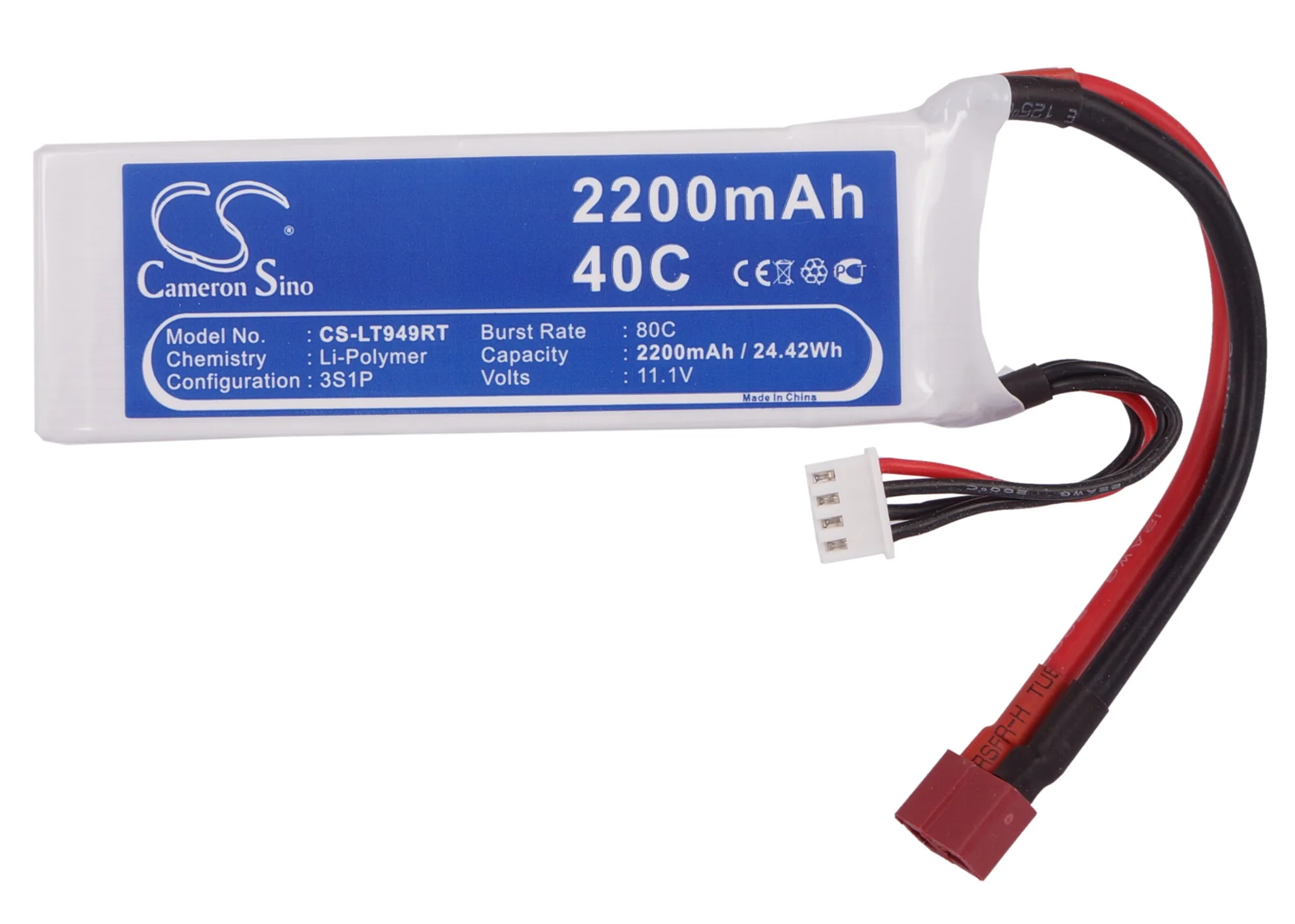 CS-LT949RT : Battery for RC CS-LT949RT - Replaces RC CS-LT949RT