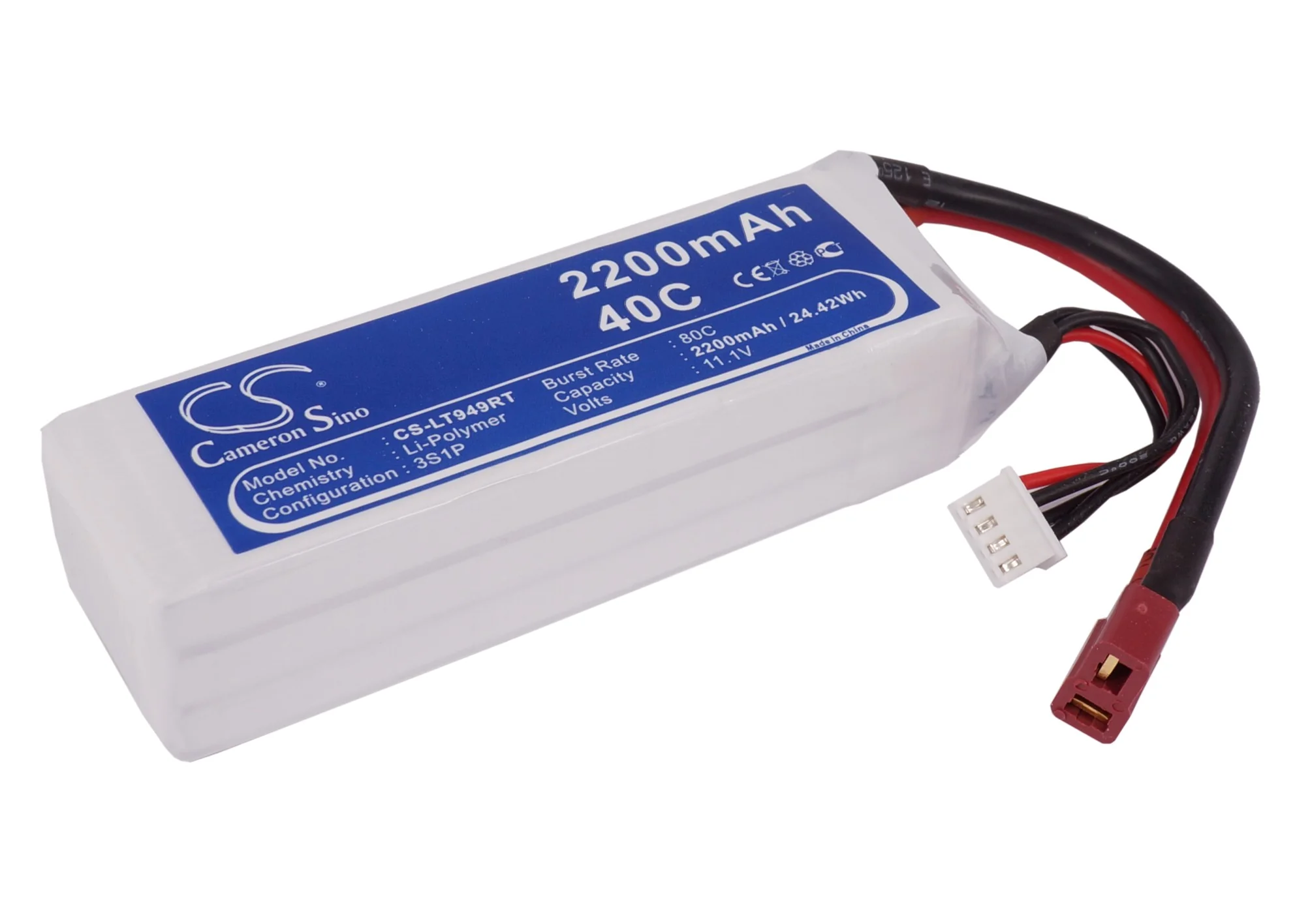 CS-LT949RT : Battery for RC CS-LT949RT - Replaces RC CS-LT949RT - Image 2