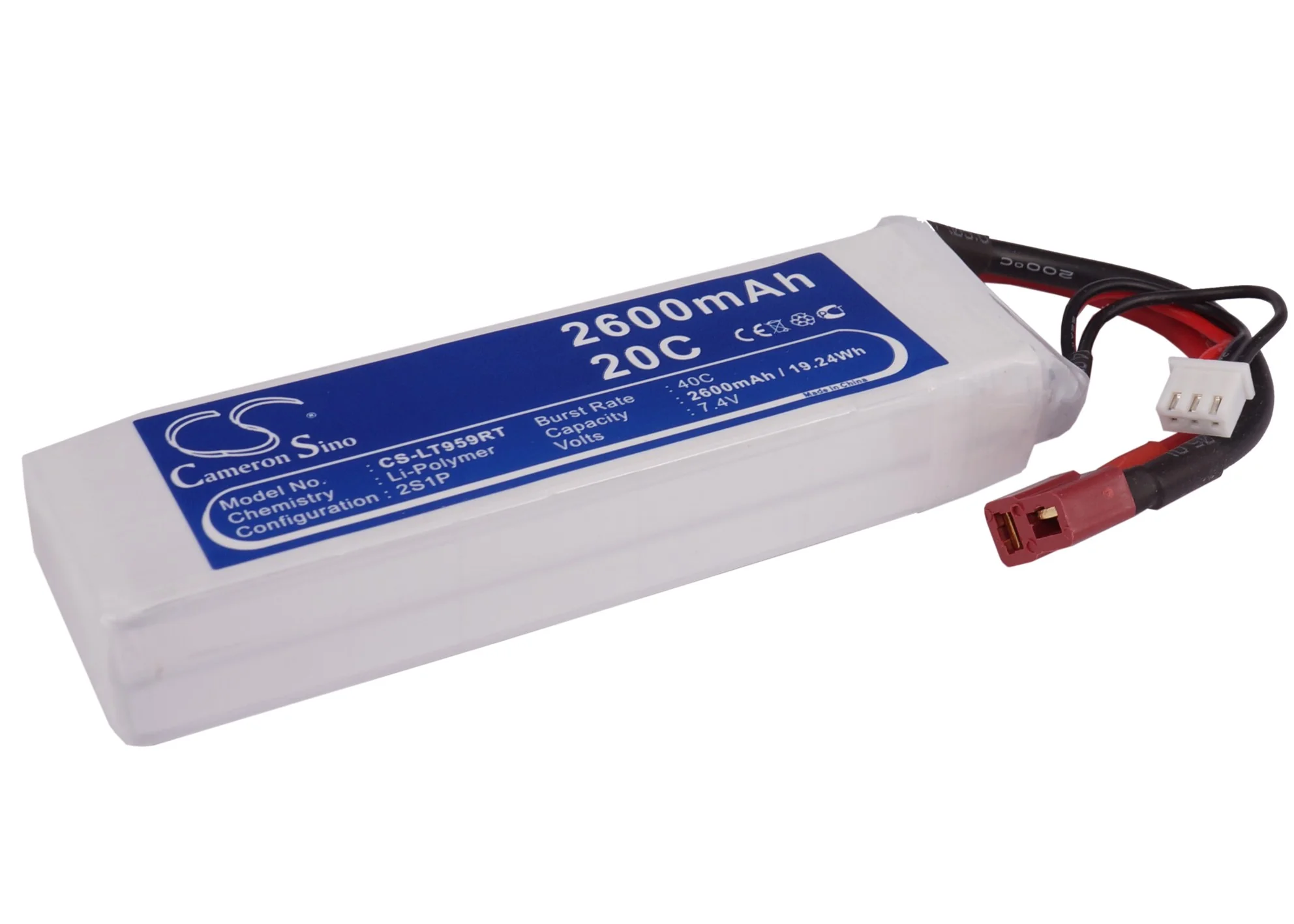 CS-LT959RT : Battery for RC CS-LT959RT - Replaces RC CS-LT959RT - Image 2