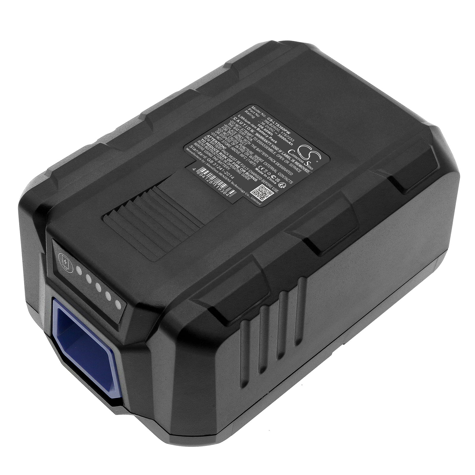 CS-LTS360PW : Battery for LUX-TOOLS A-36LI/38 H, AC36-40 - Replaces LUX-TOOLS 36LB2600, 1787233 - Image 3