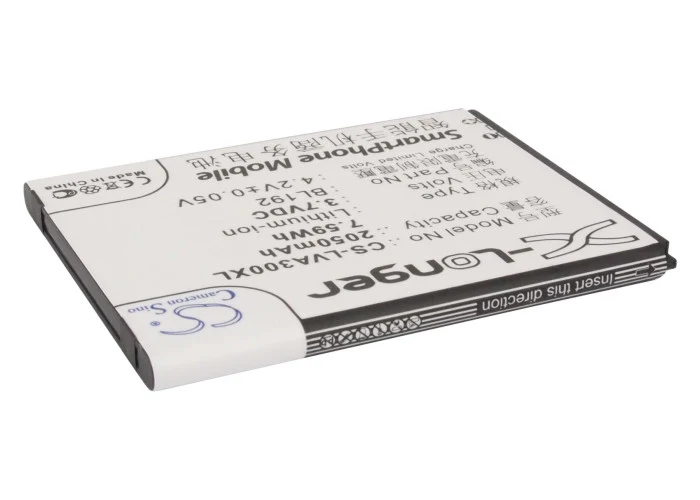 CS-LVA300XL : Battery for Lenovo A300, A590, A750 - Replaces Lenovo BL192 - Image 2