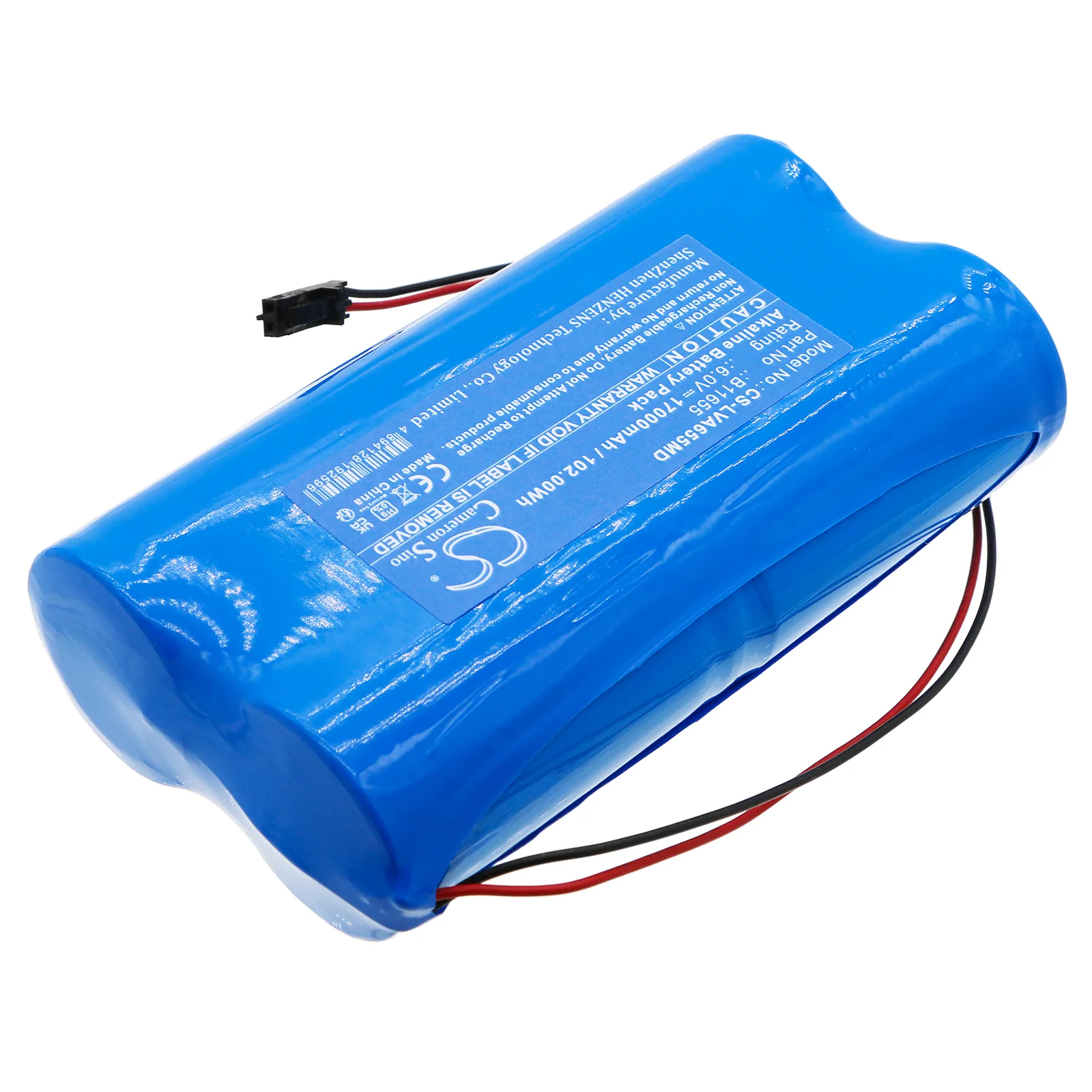 CS-LVA655MD : Battery for Lionville Lock Alert - Replaces Lionville B11655 - Image 5