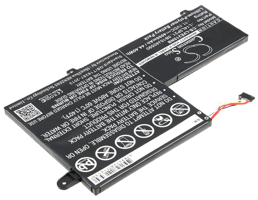 CS-LVE215NB : Battery for Lenovo Edge 2-1580, Edge 2-1580 80QF, Edge 2 (2-1580) and others - Replaces Lenovo L14L3P21, 5B10J40590, 5B10G78609 and others - Image 2