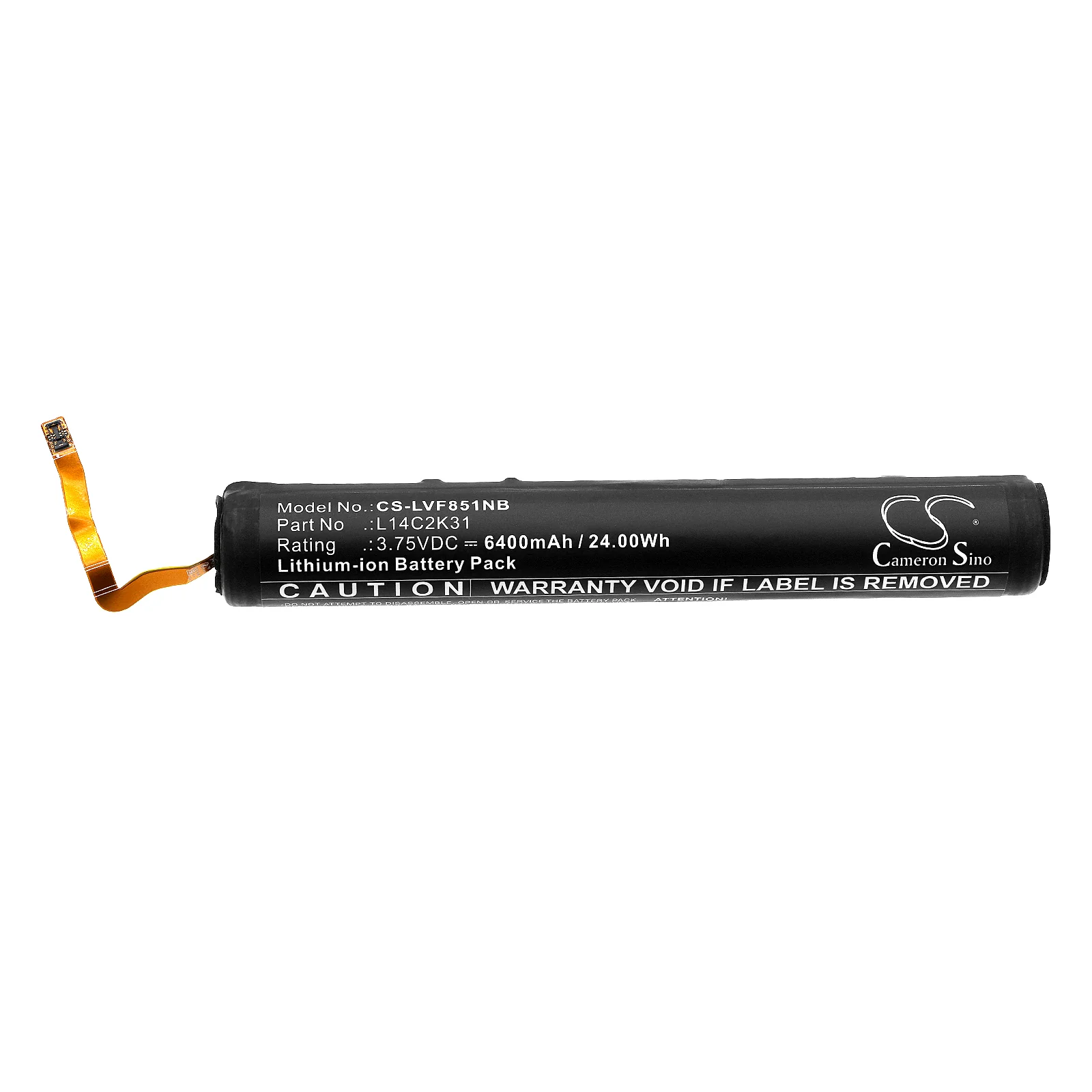 CS-LVF851NB : Battery for Lenovo Yoga Tablet 2-851F, Yoga Tablet 2-830F, Yoga Tablet 2 L851f and others - Replaces Lenovo L14C2K31, L14D2K31 - Image 4