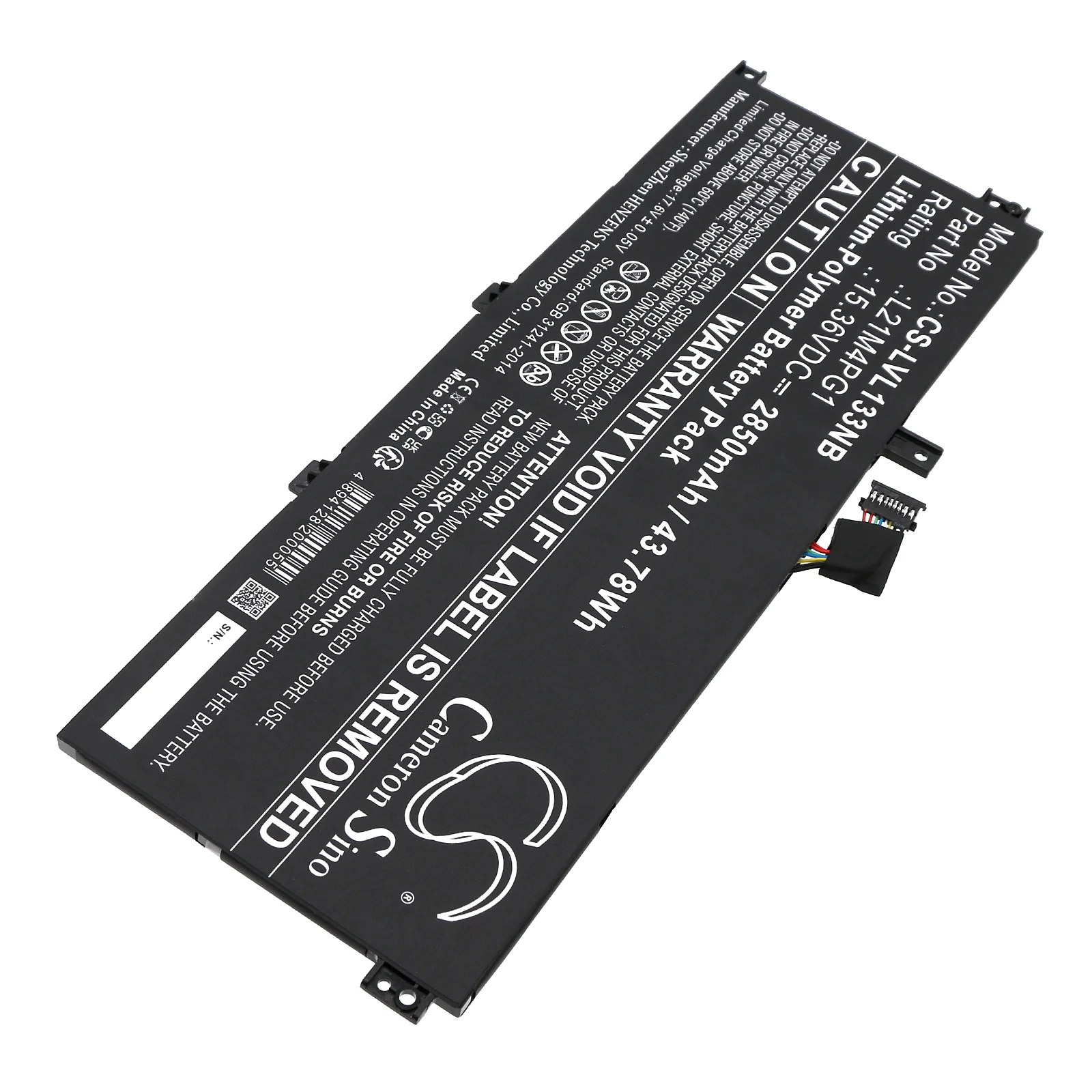 CS-LVL133NB : Battery for Lenovo ThinkPad L13 Yoga Gen 3(Intel)21B5003MIU, ThinkPad L13 Gen 3(Intel)-21B3004WGR, ThinkPad L13 Gen 3(AMD)-21B9000SSC and others - Replaces Lenovo 5B10W51848, 5B10W51849, 5B10W51850 and others - Image 5