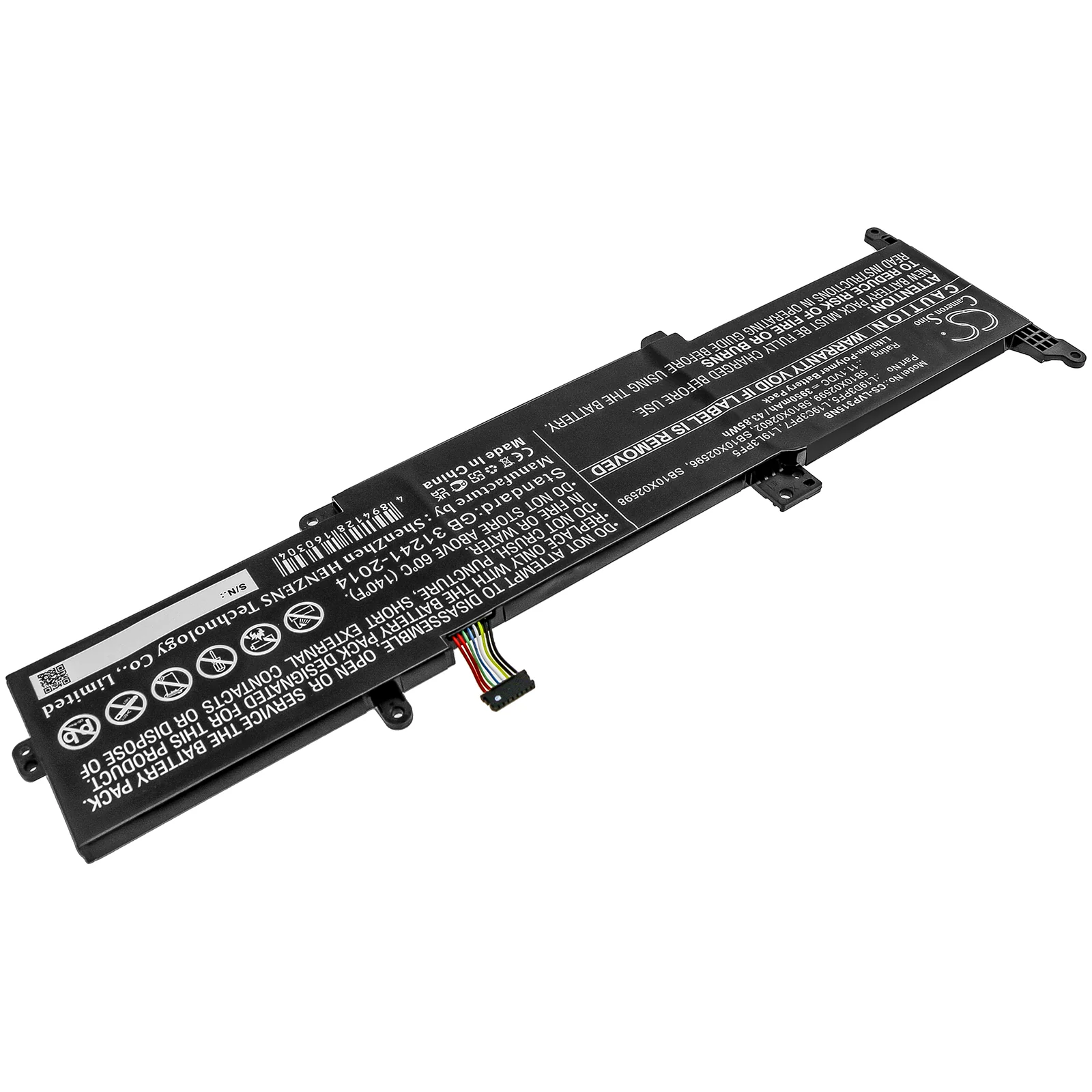 CS-LVP315NB : Battery for Lenovo Ideapad 3-15, ideapad 3-14IML05 81WA005WAU, ideapad 3-14IIL05 and others - Replaces Lenovo L19D3PF5, 5B10X02599, L19C3PF7 and others - Image 2