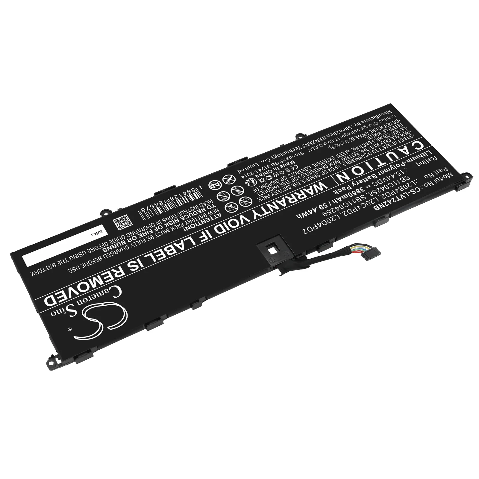 CS-LVT242NB : Battery for Lenovo ThinkBook 14p G2 ACH 20YN000LUS, ThinkBook 14p G2 ACH 20YN001DKR, ThinkBook 14p G2 ACH 20YN001VKR and others - Replaces Lenovo L20B4PD2, L20C4PD2, L20D4PD2 and others - Image 2