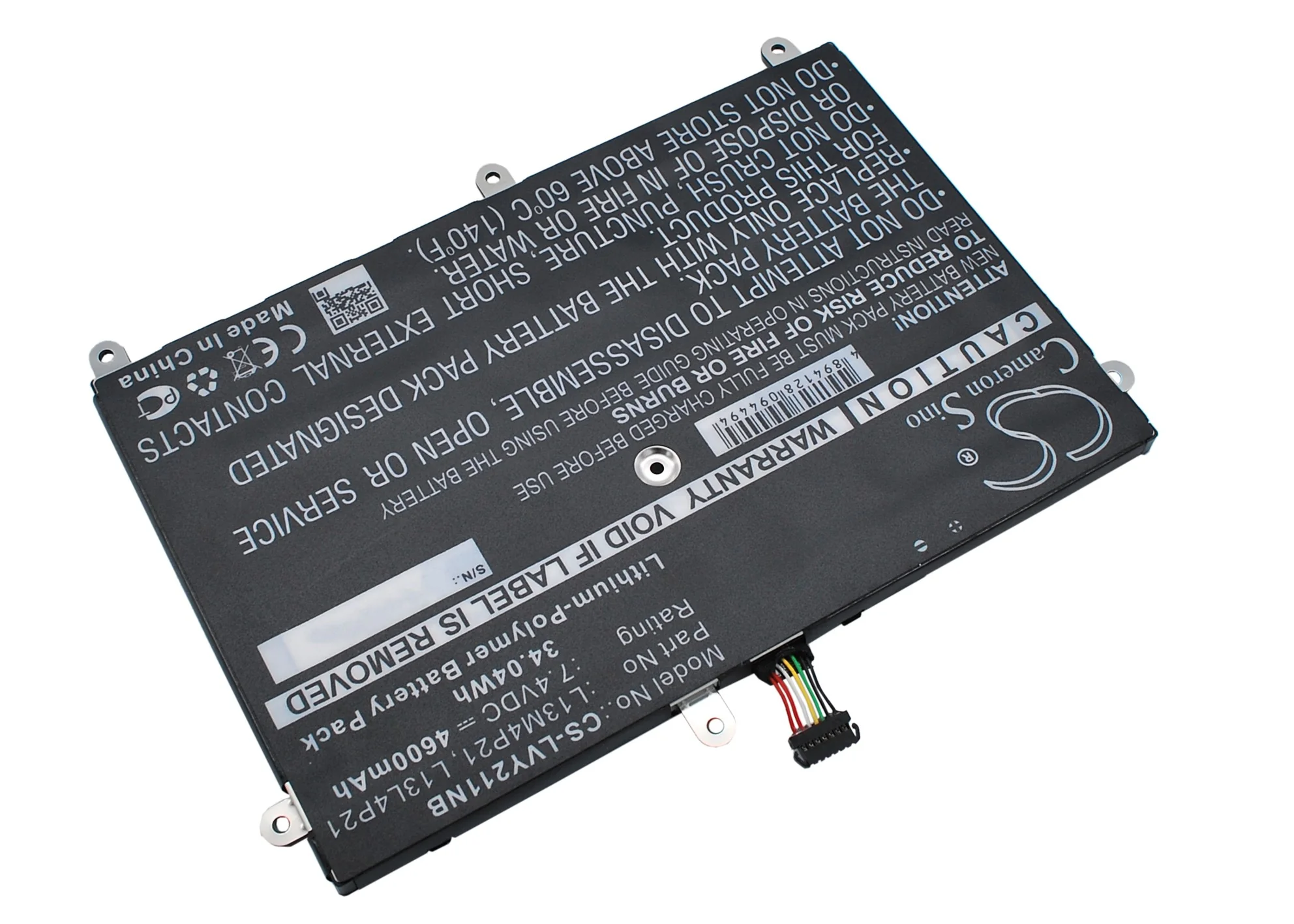 CS-LVY211NB : Battery for Lenovo Yoga 2 11, Yoga 2 11 11.6", Yoga 2 11-59417913 and others - Replaces Lenovo L13M4P21, L13L4P21, 121500224 - Image 2