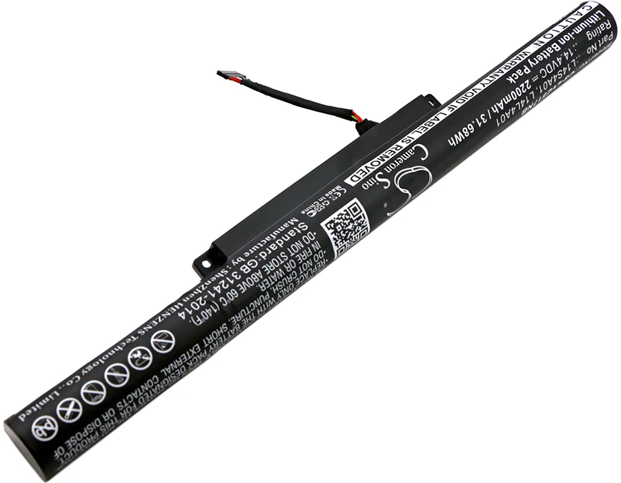 CS-LVZ517NB : Battery for Lenovo XiaoXin V4000, Y50C, Z51 and others - Replaces Lenovo L14S4A01, L14L4A01, L14L4E01 and others - Image 2