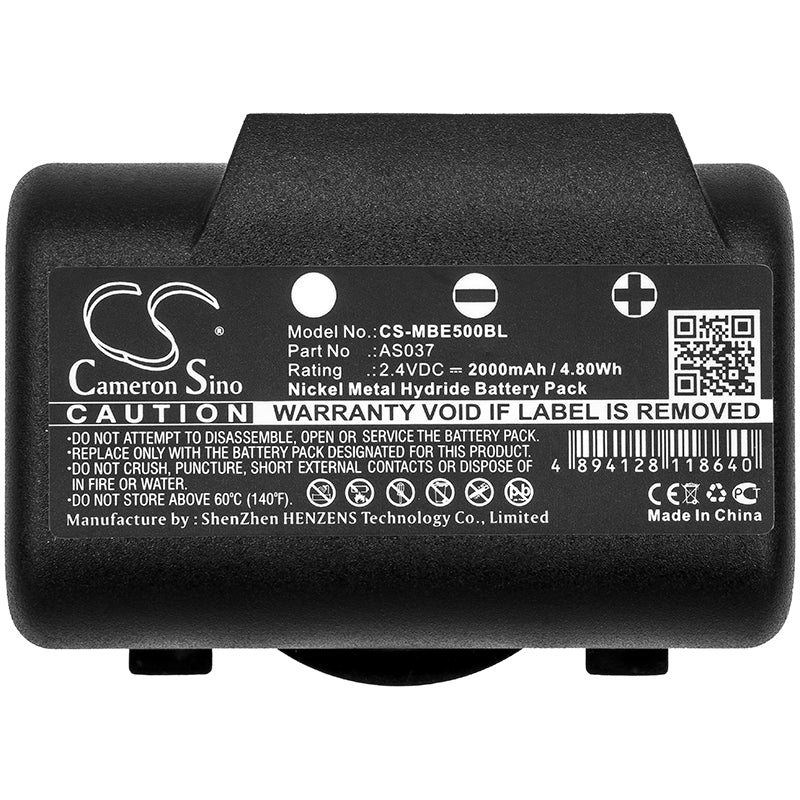 CS-MBE500BL : Battery for IMET BE5000, I060-AS037, M550S and others - Replaces IMET AS037